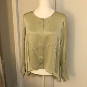 Club Monaco 100% Silk Top